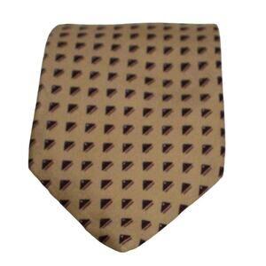 Calvin Klein Mens Necktie 57-Inch Length Skinny Vintage Beige